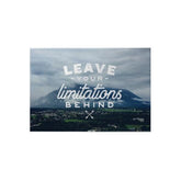 Leave Your Limitations Behind Decoposter